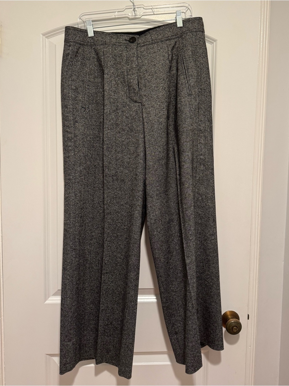 ME+EM Speckled Tweed Relaxed Trousers